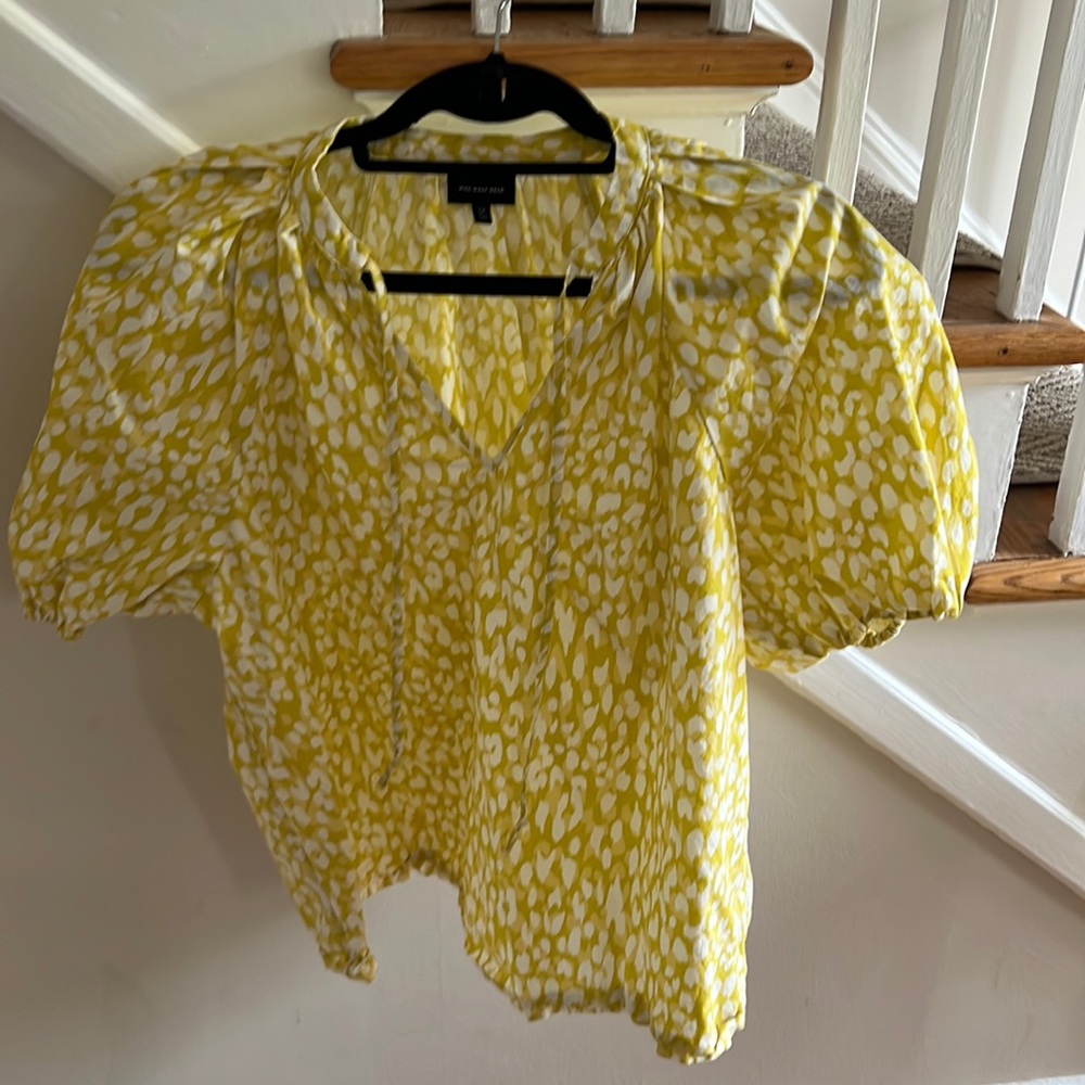 Who What Wear Leopard print top. Size M